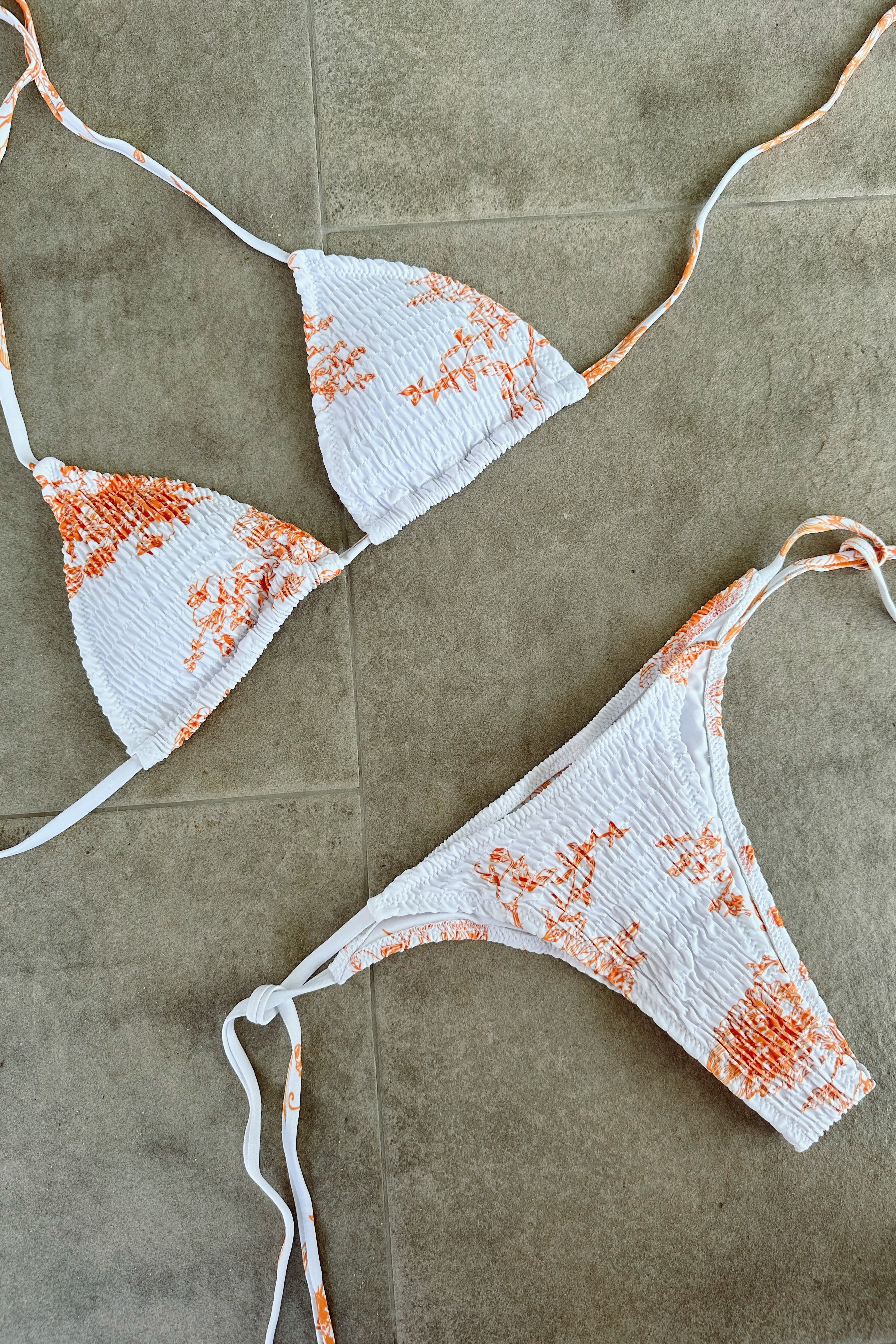 BIKINI SANTORINI NARANJA
