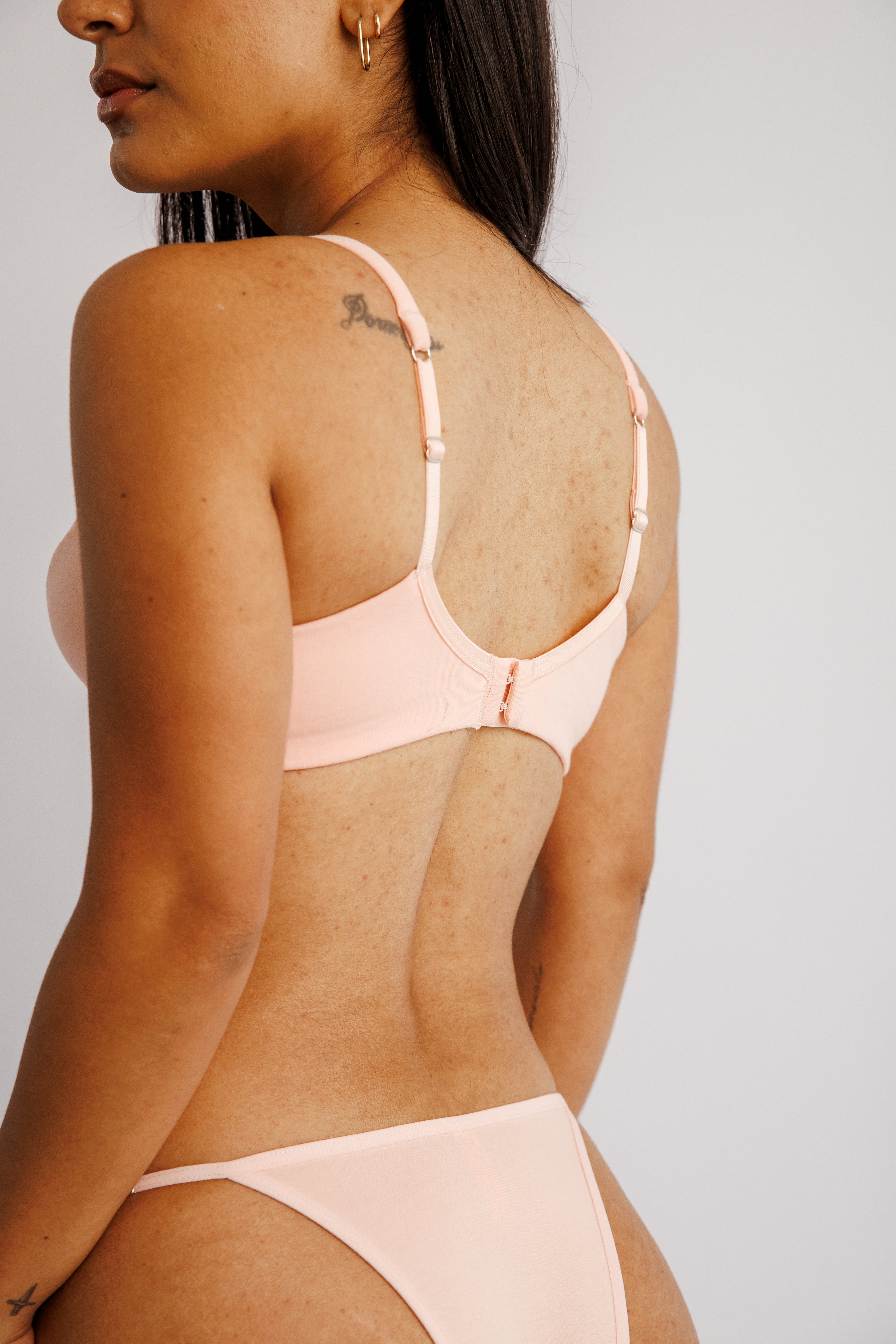 Bralette Giorgia Rose Mist - Algodón Pima