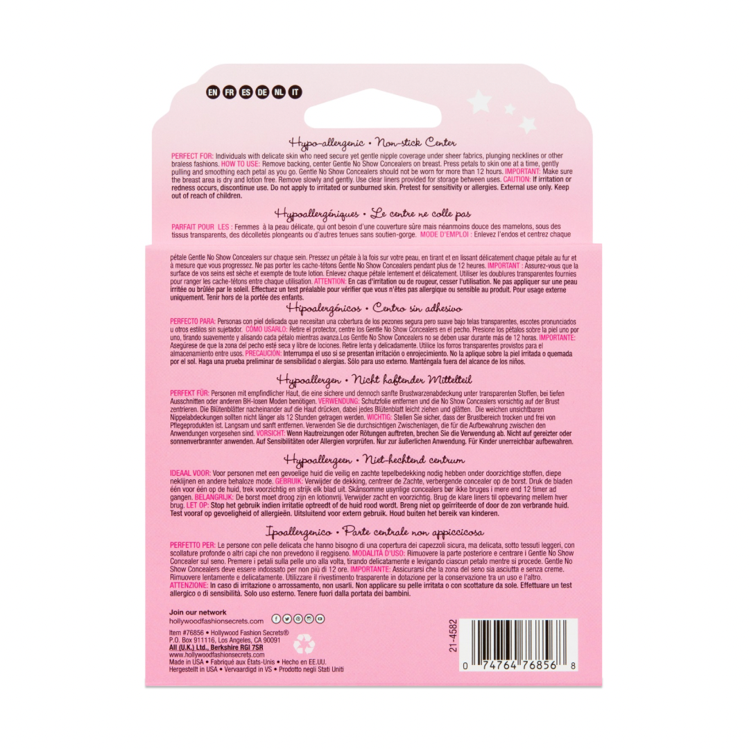 Hollywood Secrets Silicon Pads - Size 1