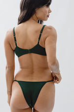 BRALETTE GIORGIA BALCONETTE VERDE BOTELLA