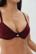 BRALETTE GIORGIA BALCONETTE VINO
