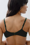 BRALETTE GIORGIA BALCONETTE VERDE BOTELLA
