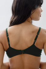 BRALETTE GIORGIA BALCONETTE VERDE BOTELLA