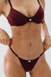 BRALETTE GIORGIA BALCONETTE VINO