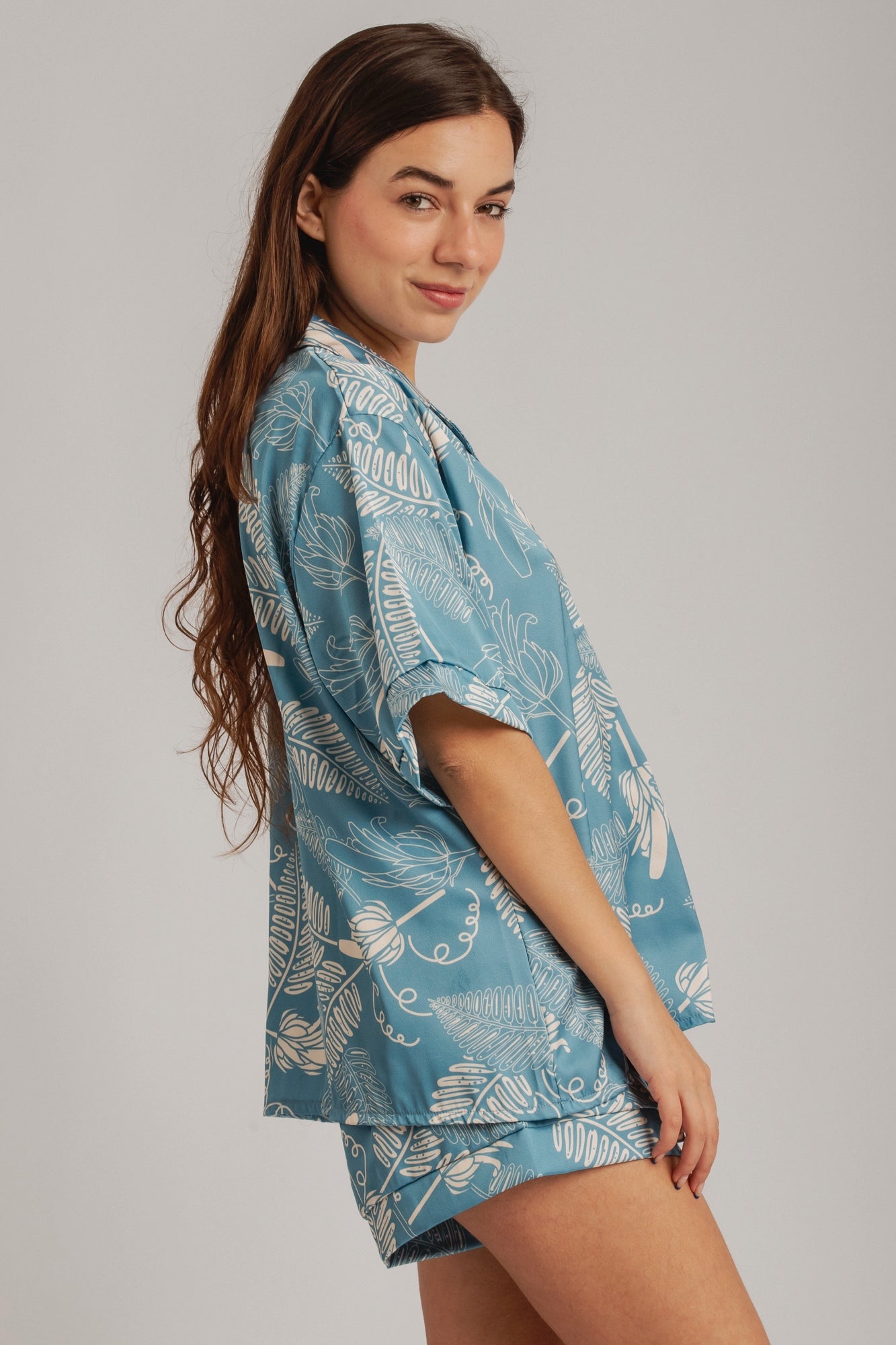 PIJAMA HANNAH ACERO - SEDA