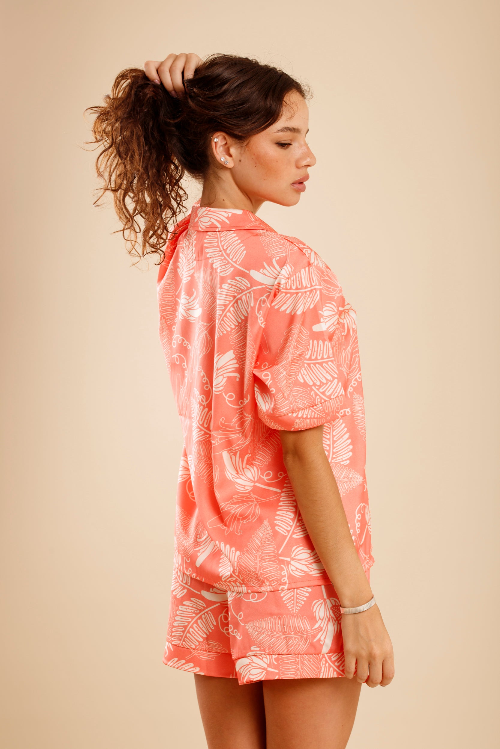 PIJAMA HANNAH CORAL - SEDA