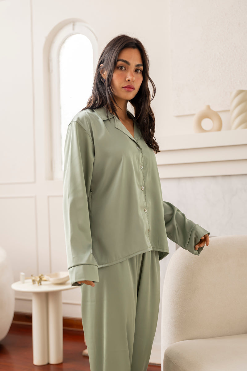 PIJAMA GREEN DREAMS - SEDA