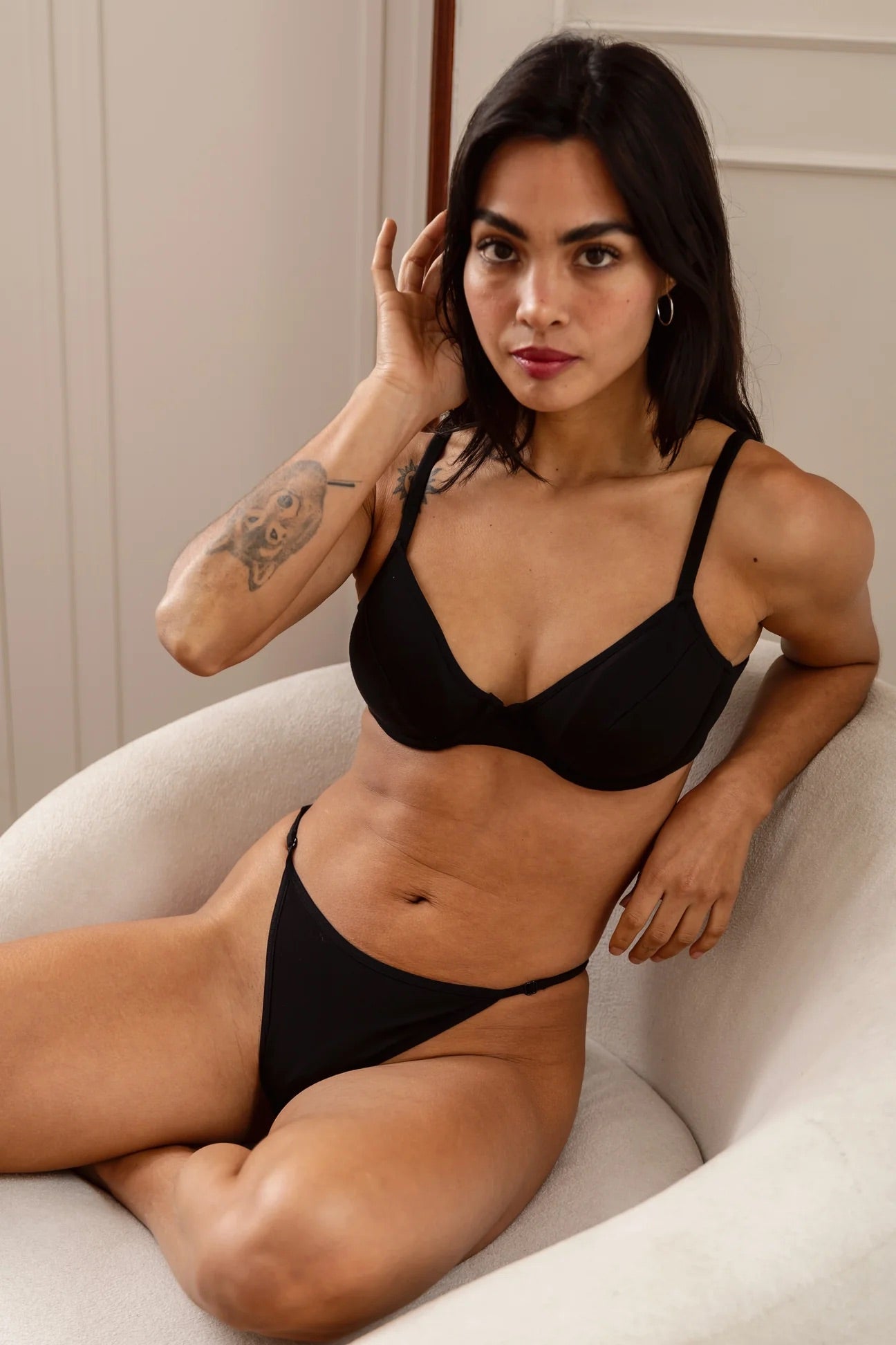 SET MADDIE NEGRO - ALGODÓN PIMA