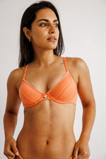 Bralette Giorgia Salmón - Algodón Pima