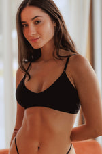 BRALETTE MÍA NEGRO - ALGODÓN PIMA