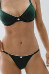BRALETTE GIORGIA BALCONETTE VERDE BOTELLA