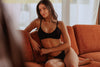 BRALETTE MÍA NEGRO - ALGODÓN PIMA