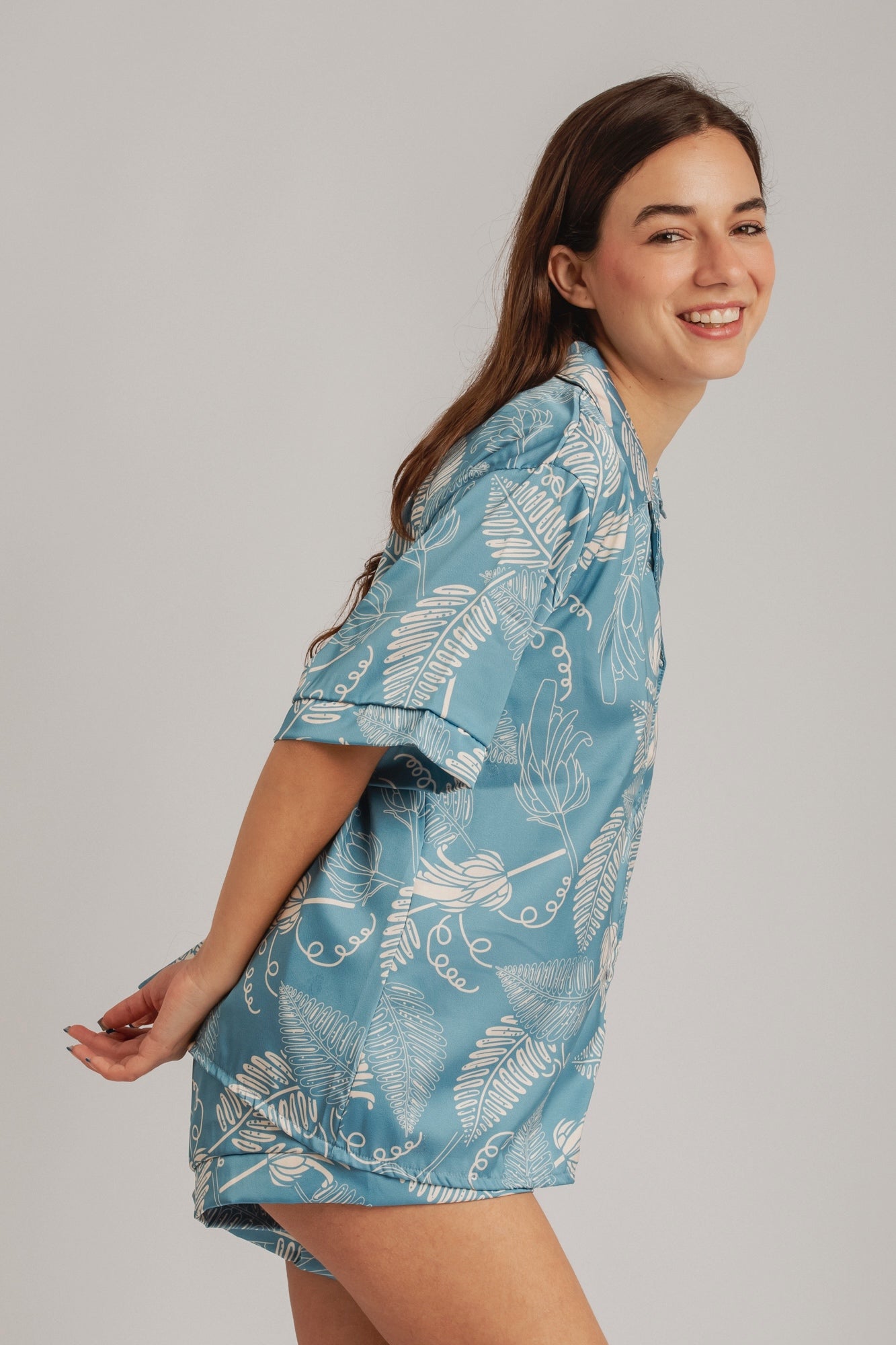 PIJAMA HANNAH ACERO - SEDA