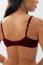 BRALETTE GIORGIA BALCONETTE VINO