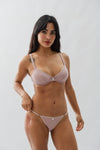 BRALETTE GIORGIA BALCONETTE PALO ROSA