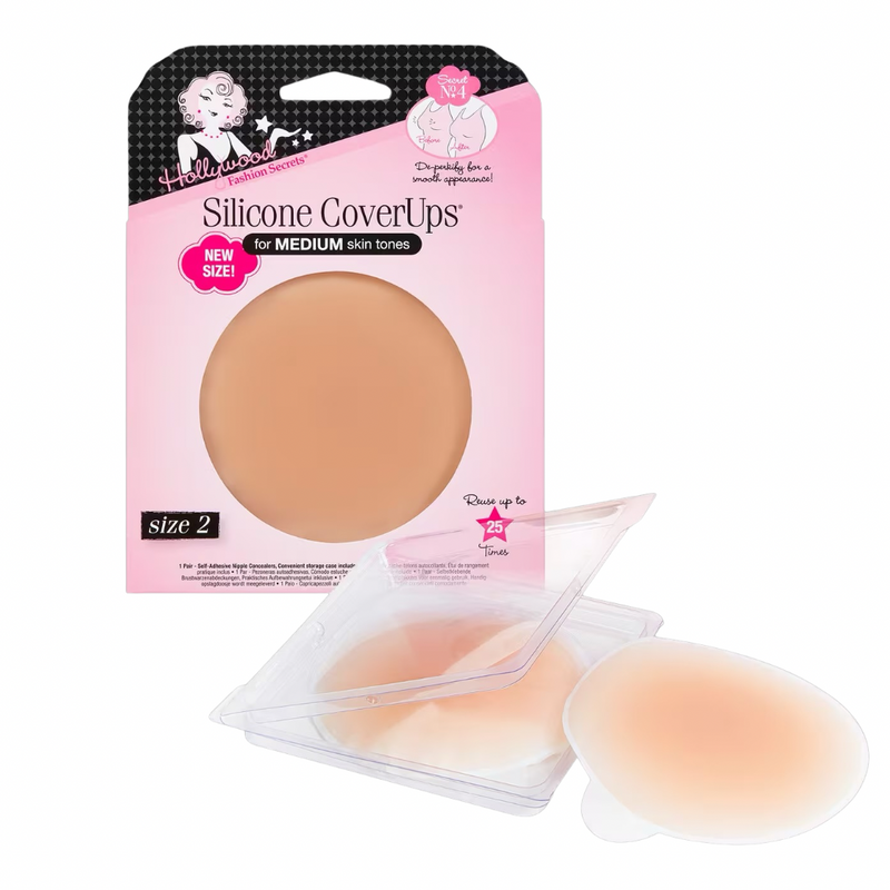 HOLLYWOOD SECRETS SILICON PADS - SIZE 2