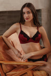 Bralette Eloisa Vino