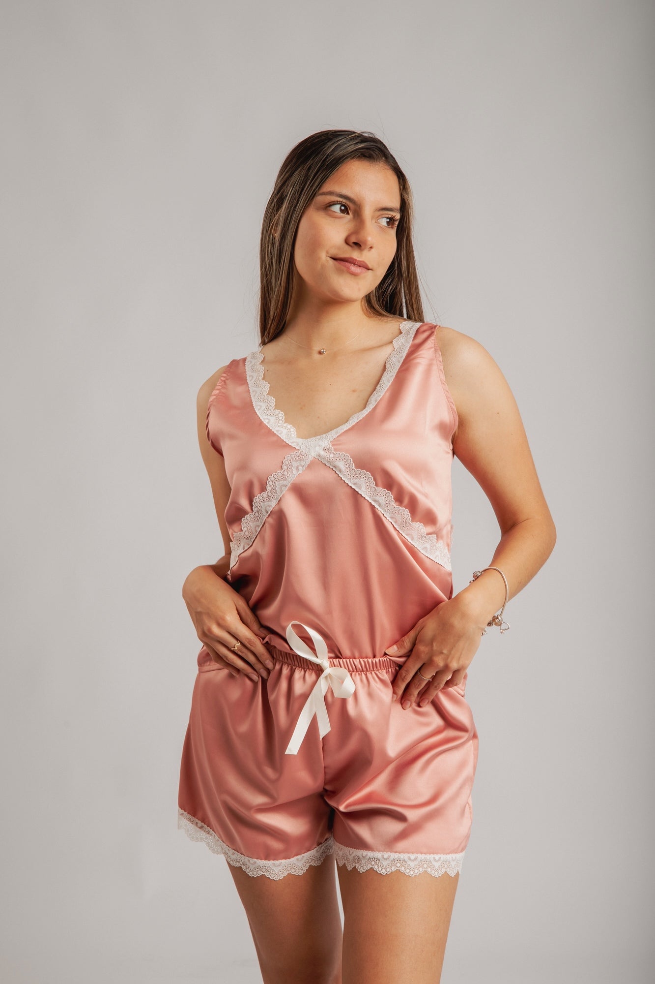 PIJAMA HAILEY PALO ROSA