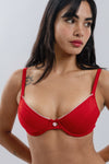 BRALETTE GIORGIA BALCONETTE ROJO