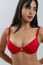 BRALETTE GIORGIA BALCONETTE ROJO