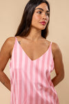 PIJAMA ABBY PINK STRIPES - SEDA