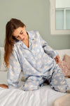 PIJAMA FLORENCIA CELESTE