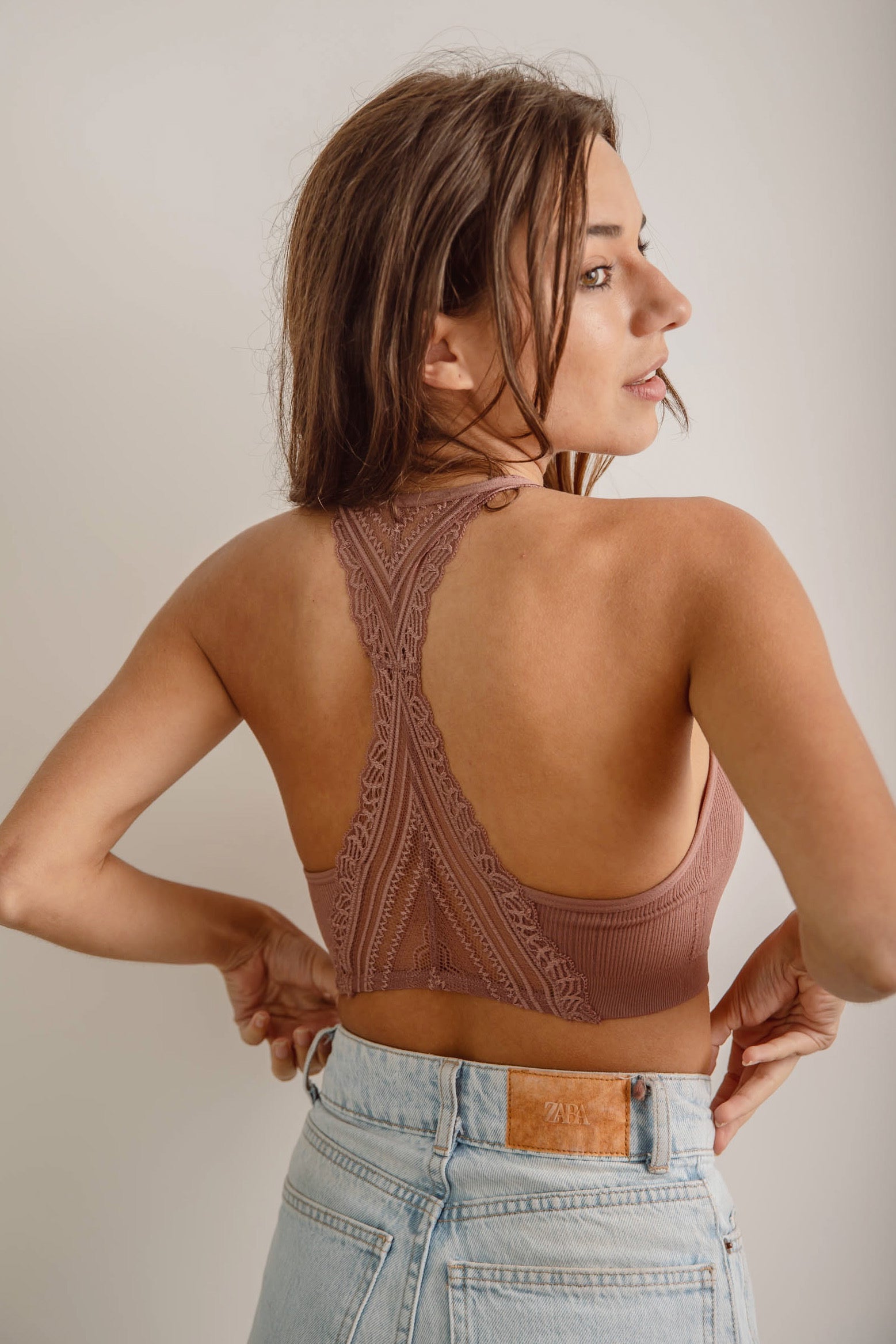 BRALETTE FILIPA PALO ROSA