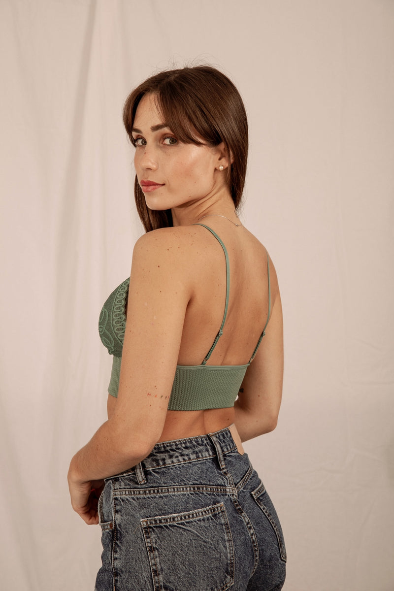 BRALETTE NICOLE VERDE JADE