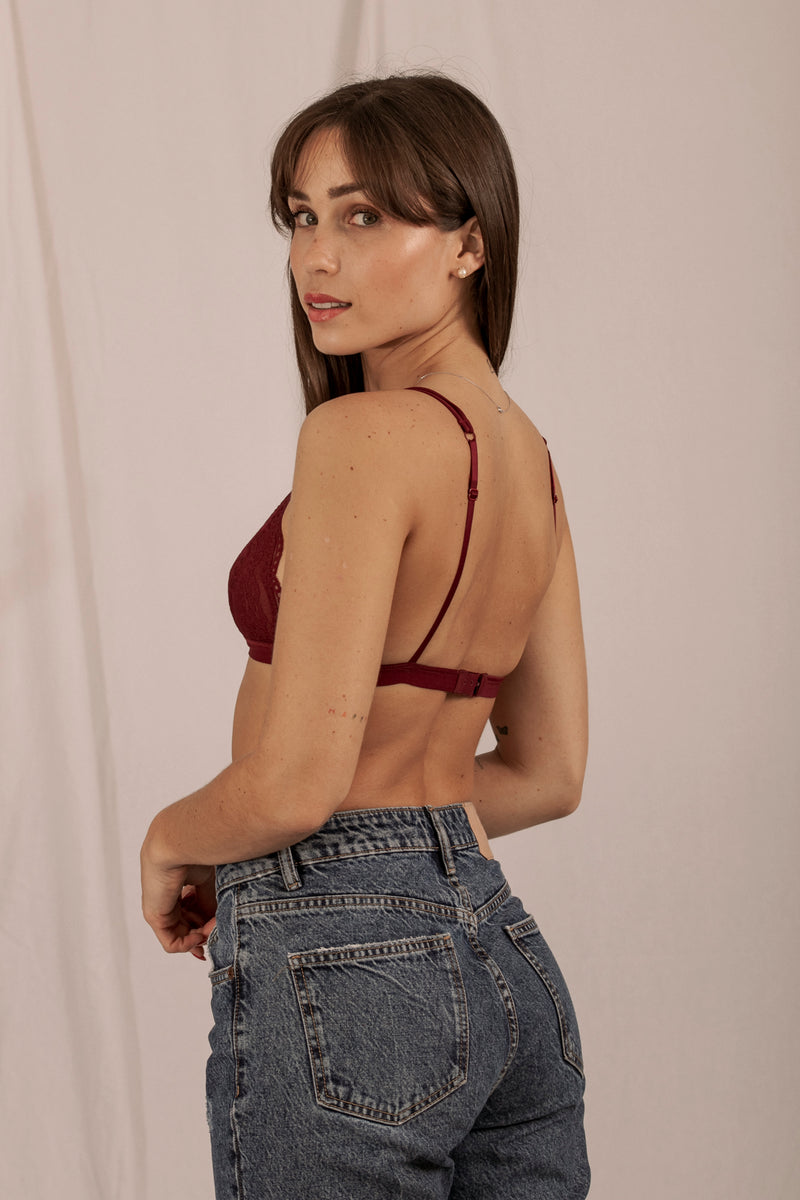 BRALETTE MAYA VINO